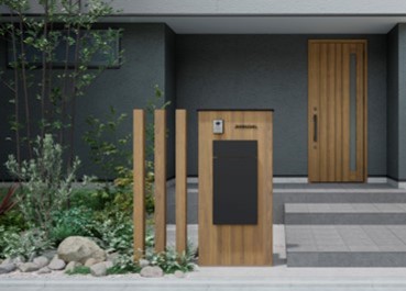 再配達の削減につながるファサード商材「機能門柱FF」「機能門柱FK