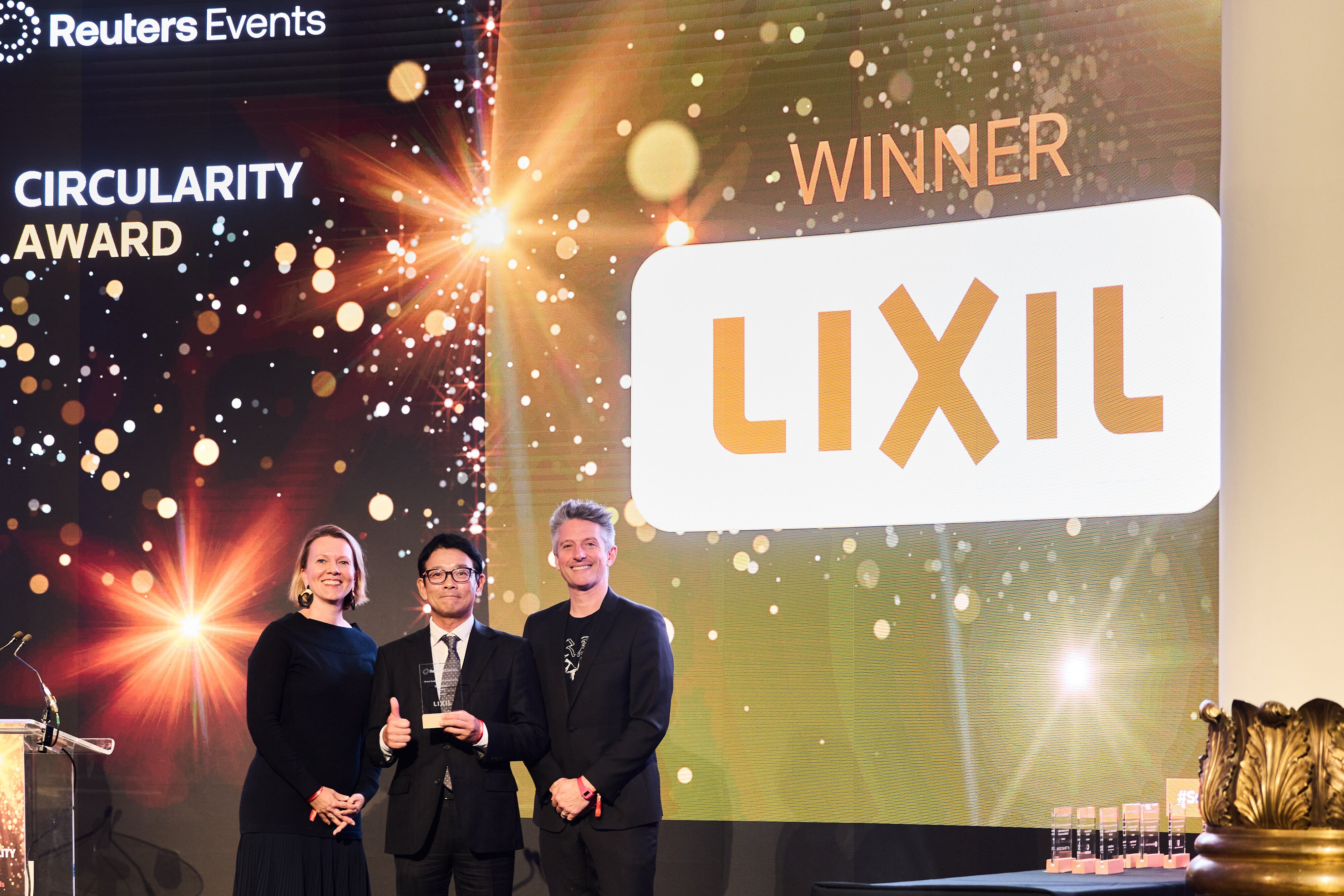 LIXIL Wins Circularity Award at Reuters Global Sustainability Awards 2026 サムネイル画像