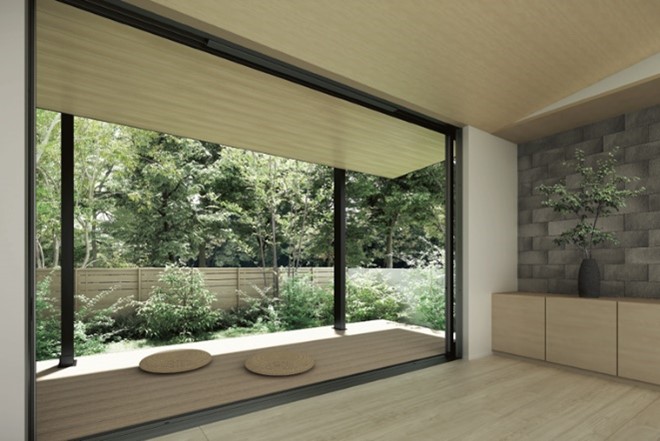 リビングの視界を広げる、独立タイプの「テラスSC」に 住宅の外観と美しく調和する、木調色３色を追加し、発売 サムネイル画像