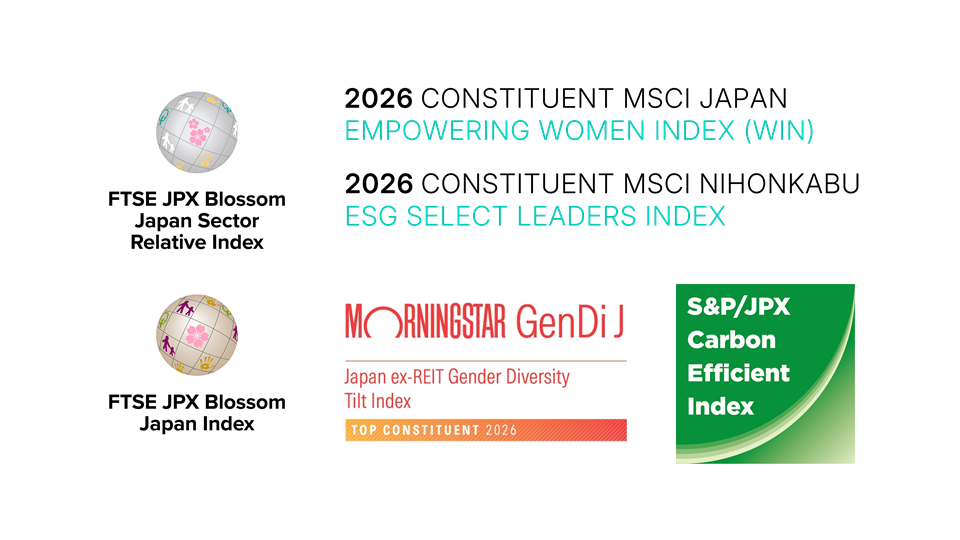 LIXIL has been listed for all six ESG indices adopted by the Government Pension Investment Fund (GPIF) of Japan サムネイル画像