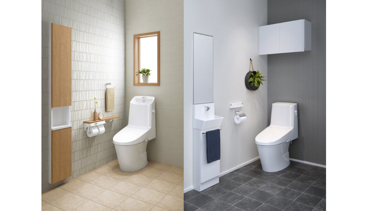 トイレで快適に過ごせる非接触・除菌機能などを搭載した INAX住宅トイレ「アメージュシャワートイレ」新発売 サムネイル画像