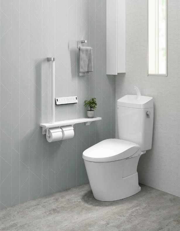既設のさまざまなトイレからの交換を可能としたINAX住宅トイレ「アメージュ便器」新発売 サムネイル画像
