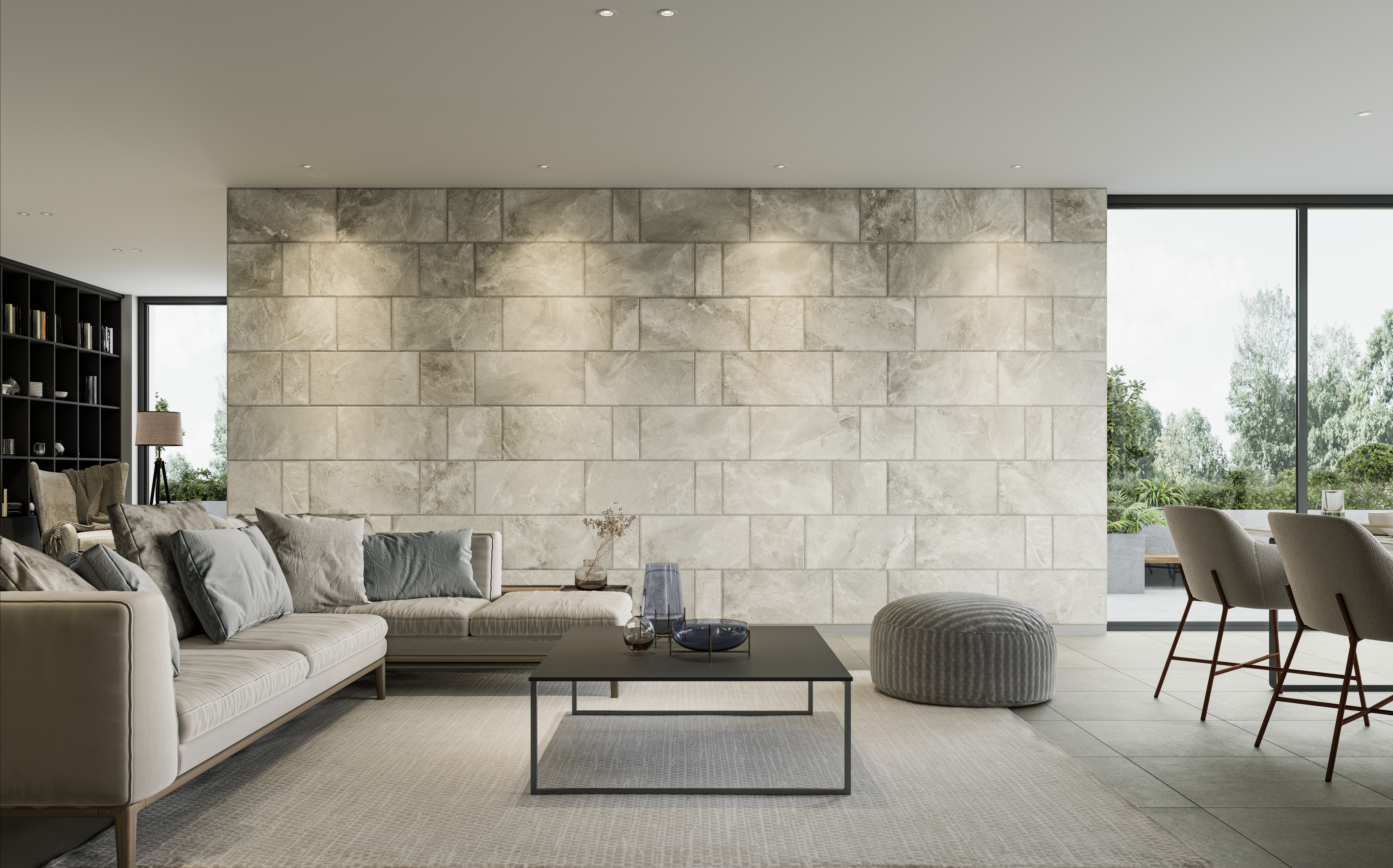 INAX内装壁機能建材「エコカラットプラス」シリーズに 独創性・重厚感・上質さを追求した「サンティエ」を新発売 サムネイル画像