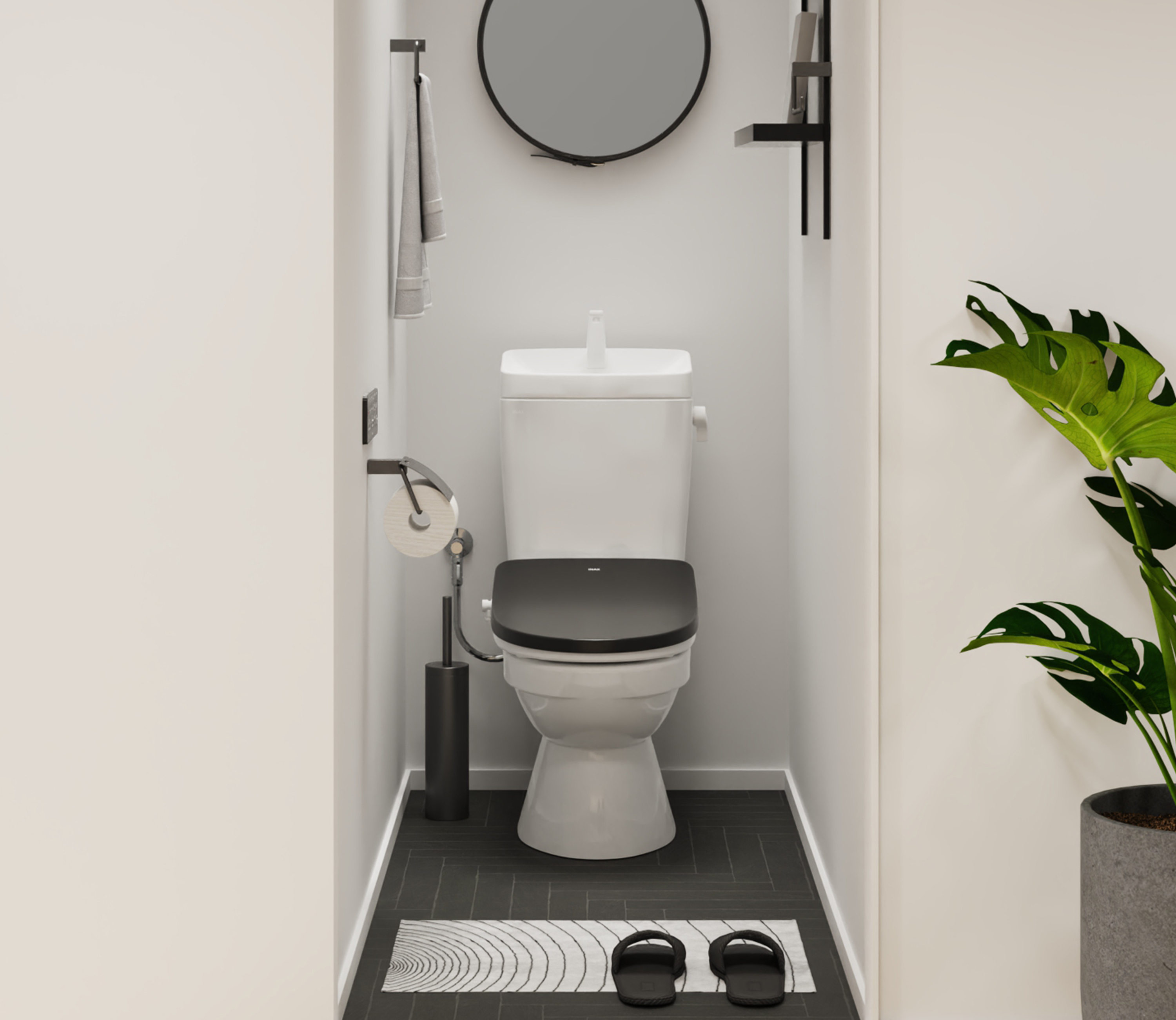艶を抑えたシックなカラーで、上質なトイレ空間を演出する 「シャワートイレＶＡ」を新発売 サムネイル画像