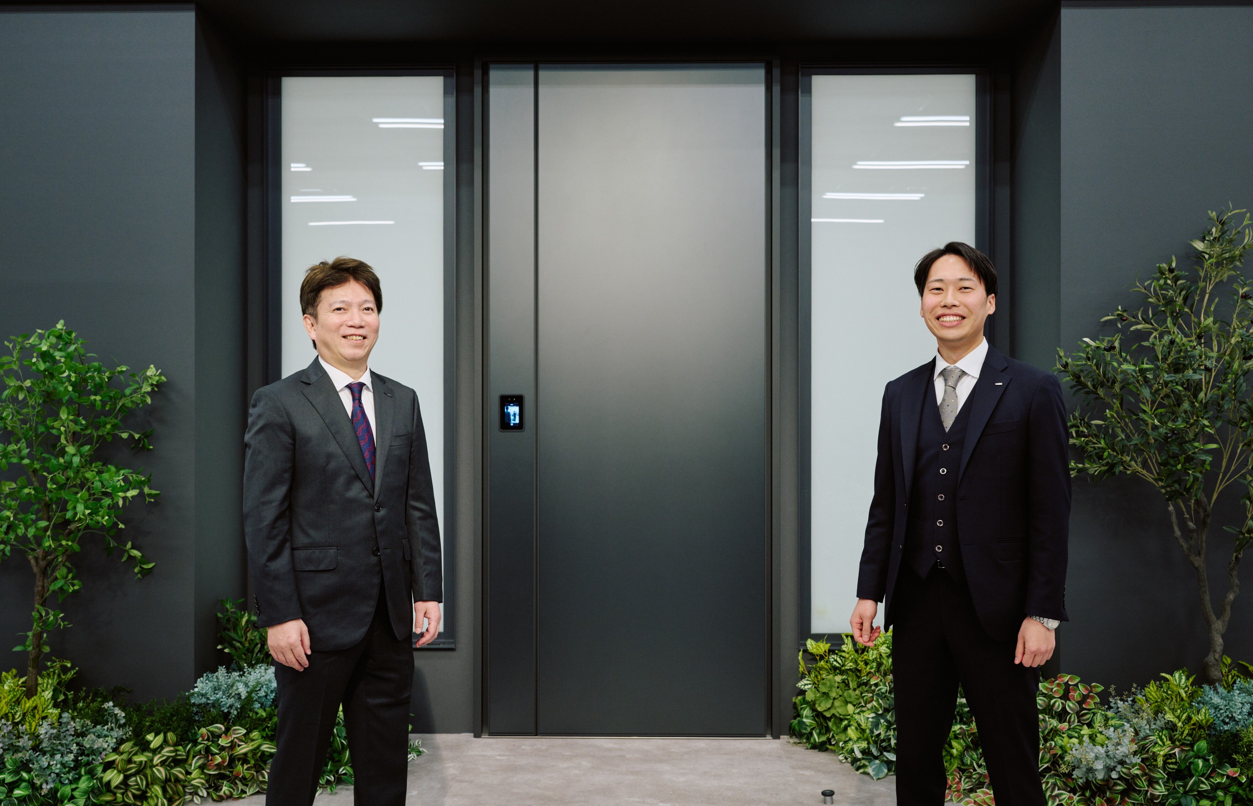 未来の暮らしを先取りする、最先端のエントリーシステムを搭載 ドアの